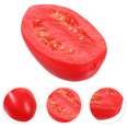 thumbnail image 4 of GAXIRE 10 tomates cherry artificiales, tomates cherry artificiales, simulación de vegetales falsos para exhibición de alimentos, modelo decorativo., 4 of 6