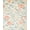 Peach, Pattern 10, variant on ODIKA 4'x6' Machine Washable Non-Slip Area Rug, Vibrant Harvest Entryway with Fruity Garden Design High Traffic Rug, Yellow, 58751
