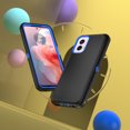 thumbnail image 6 of Njjex Motorola Moto G Power 5G 2024 Cases,Sturdy Phone Case for Moto G Power 5G 2024 6.7",Full-Body Shockproof Protection Heavy Duty Hard Plastic & Shock Rubber Bumper 3-in-1 Case Cover - Blue, 6 of 6