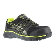 Reebok Work Men's Arion Composite Toe ESD Athletic Safety Shoe Black/Yellow - RB4501