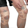 thumbnail image 1 of 1 Pair Knee Brace For Water Sports Silicone Ultra-thin Waterproof Knee Pads Knee Restraint For Meniscus Tear Knee Pain Injury Pain Relief_z, 1 of 5