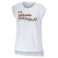 thumbnail image 2 of Women's WEAR by Erin Andrews White San Francisco Giants Greetings From T-Shirt, 2 of 3