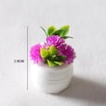 thumbnail image 5 of AURORA TRADE Miniature Dollhouse Pot Plants, 5 Pieces, Resin and PVC, 2.8cm, 5 of 8