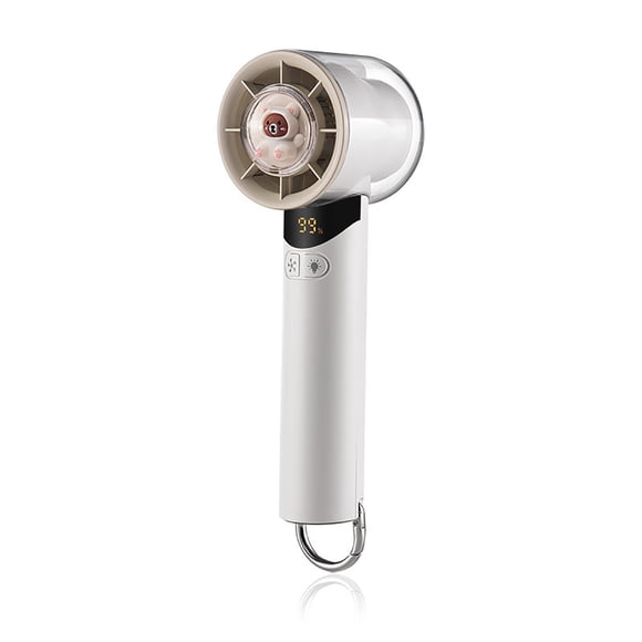 YYV Ventilateur Portatif Multifonction à Main avec Mode Glace Pliable Portable Rechargeable Ventilateur Personnel de Refroidissement USB Rechargeable 3 Vitesses Léger pour Voyage Extérieur Été Ventilateur Portable