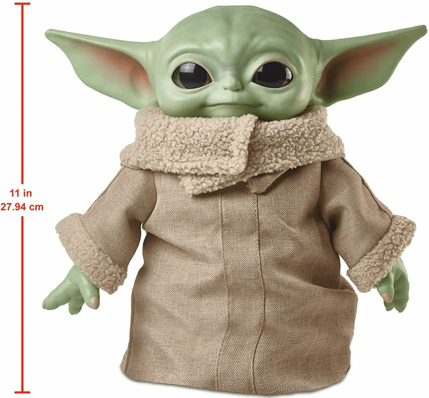 Figurine peluche l' enfant baby yoda star wars, peluche