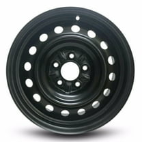 For 2013-2024 Nissan Leaf 16 Inch Painted Black Rim - OE Direct Replacement - Road Ready Car Wheel