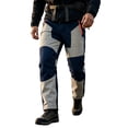thumbnail image 2 of USNSM Men's Snow Ski Hiking Pants Waterproof Winter Fleece Lined Pants Elastic Waistband Outdoor Climb Pocket Pants Gray XXXL, 2 of 9