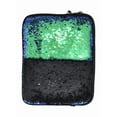 thumbnail image 2 of YANI- Reversible Zip Sequin Case For 8" Tablet Mermaid Green Black New Teen Girl Gift, 2 of 3