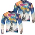 thumbnail image 3 of Happy New Year with Great Dane Fireworks Holiday Xmas Winter 2025 All Over Print 3D Sweatshirt Unisex Merch Danes Dog Lover Gifts - 00025, 3 of 6
