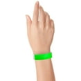 thumbnail image 2 of 500 pack neon green tyvek wristbands for events waterproof recyclable comfortable tear resistant paper bracelets wrist bands for concerts bars party festivals, 2 of 6