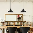 thumbnail image 3 of Westinghouse Academy LED Pendant Black Finish Chrome Cage, 3 of 7