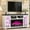 70", variant on 70" Farmhouse Large Fireplace TV Stand for 80" TV, LED Media Entertainment Center with 37" Fireplace, Rustic Storage Cabinet