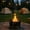 Black,30IN Meta, variant on Resenkos 30IN Metal Firepit with Black Finish, Outdoor Fireplace for Backyard Gatherings, ， Black