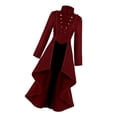 thumbnail image 2 of Chaqueta larga Steampunk para mujer Baoblaze XXL, 2 of 6