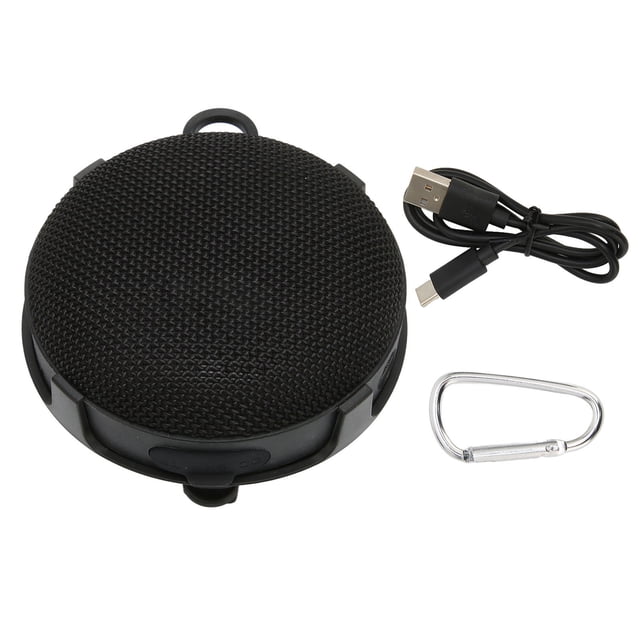 Cycling Speaker, Portable Support Memory Card Bike Speaker With Car Mount For Cycling Black With Bike Stand