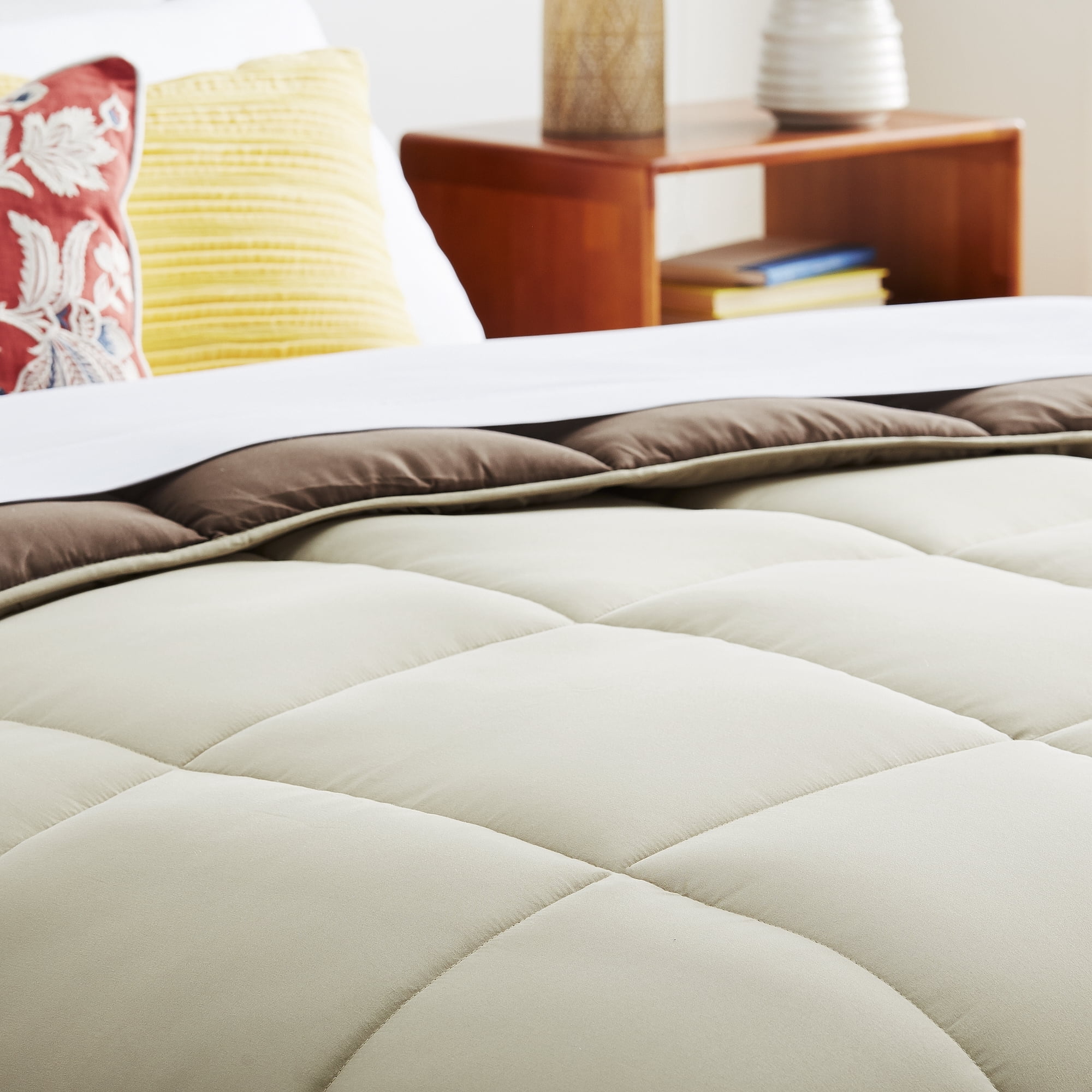 Linenspa Reversible Hypoallergenic Down Alternative Comforter - Twin