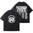 thumbnail image 2 of Margo Price Wild At Heart Tour Vintage Wash T-Shirts Women Men Fashion Cotton Short Sleeve Tee, 2 of 6