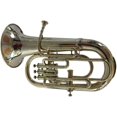 thumbnail image 1 of Brass Euphonium Bb/F 4 Valve Chrome Wow W Case Mp Silver, 1 of 2