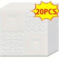 thumbnail image 1 of 20/30/40//50pcs 3D Wall Tile Sticker, Foam Brick Self-Adhesive Anti-Collision Sticker,, 1 of 5