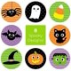 thumbnail image 5 of Pegatinas de personajes de Halloween/8 diseños alternos/500 pegatinas de Halloween, 5 of 5