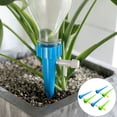 thumbnail image 3 of 6Pcs Adjustable DIY Flow Drip Water Spikes Automatic Pot Plants Waterers Taper, 3 of 9