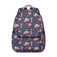thumbnail image 1 of Space Cosmos Galaxy Students Backpack Outer Space Sci-fi Lovers Design, Adjustable Straps, Durable and Comfortable School Bag for Students, 1 of 6