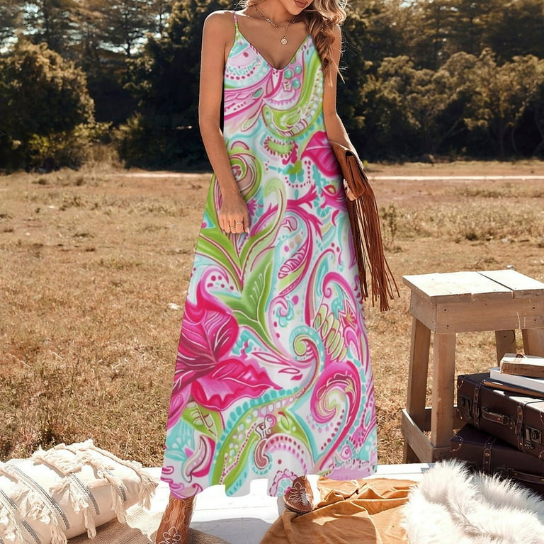 green emerald velvet dress PRINTED BACKLESS MAXI DRESS main image 0