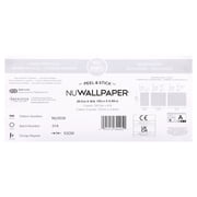 NuWallpaper Groovy Garden Navy Vinyl Peel And Stick Wallpaper, 216-in by 20.5-in, 30.75 Sq. ft. 1 count