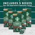 thumbnail image 3 of Starbucks By Nespresso Original Line, Pike Place Roast, Medium Roast Pods, 10 Count, 5 Pack, 3 of 9