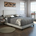 thumbnail image 3 of Boyd Sleep MIL897EK Mateo Linen Upholstered Platform Bed, 3 of 5