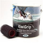 KiwiGrip KG-101-24R 4 in. Brush Bundle & 4 litre Can, Gray