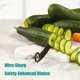 thumbnail image 5 of Juego de Herramientas para Decorar Vegetales, Rebanador Profesional en Espiral y Cuchillo para Tallar en Forma de V, Decorador de Ensaladas de Acero Inoxidable para Pepino, Papa y Rábano, 5 of 6