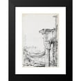 thumbnail image 2 of Joseph-Marie Vien 18x24 Black Modern Framed Museum Art Print Titled - A Balcony in the Roman Forum (1744-1750), 2 of 5