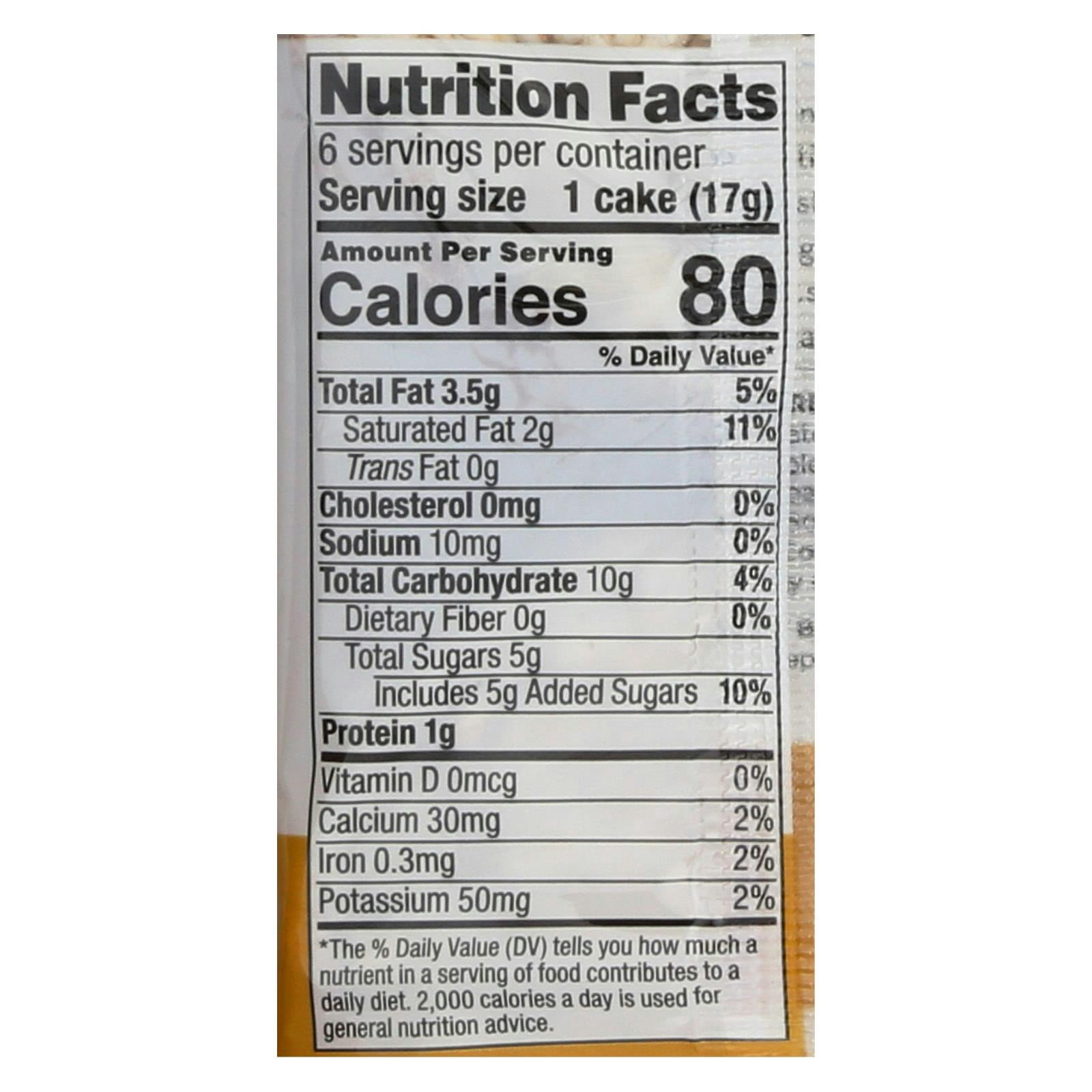 Element Snacks Rice Cake Milk Chocolate 3.5 oz (Pack Of 12)