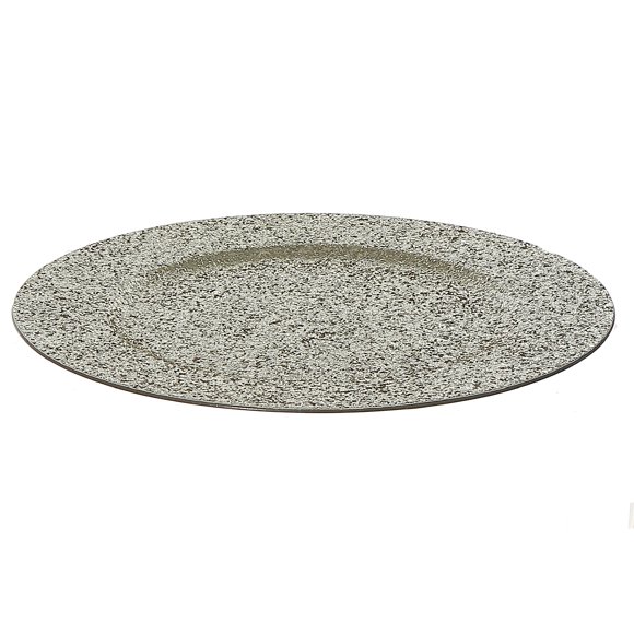 Charger Plate (Glitter) (Champagne) (13") - Set of 12