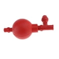 thumbnail image 3 of Bombilla de Llenado de pipetas Sunnimix Bombilla de seguridad de succión Con Válvula de 3 vías Color rojo, 3 of 6