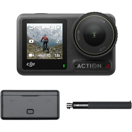 Image of DJI Osmo Action 4 Adventure Combo - 4K Waterproof Action Camera + Battery Case