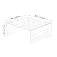 thumbnail image 2 of Miangastore 1Pc Acrylic Lollipop Stand 16 Holes Display Stand Push Cake Holder Storage Rack, 2 of 8