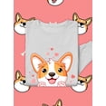 thumbnail image 3 of Cute Lovely Corgi Sweatshirt Women -Image by Shutterstock, Female Small, 3 of 4