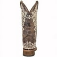 thumbnail image 4 of Corral Boots Womens A2663  Crater w/ Bone Embroidery-11in Top 9 B(M) US Brown, 4 of 5