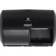 thumbnail image 5 of Georgia Pacific Professional Compact Coreless Side-by-Side 2-Roll Tissue Dispenser, 11.5 x 7.625 x 8, Black -GPC56784A, 5 of 8