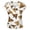Coffee, variant on Women Satin V Neck Blouse Lightweight Silky Floral Print shirts Loose Casual Summer Basic Shirt Tops Pink M