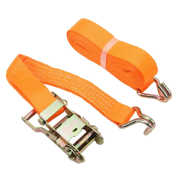Ratchet Strap, Double J Hook Tie Down Strap Heavy Duty For Trailer For  Truck For Car 