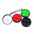 thumbnail image 3 of Red Adjustable Kids' Bike Training Wheels - Universal Fit for 12" to 20" Bikes, Stable Metal & Plastic Support Wheels with Installation Kit, Paint Protection Design, Safe for Toddlers Learning to Ride, 3 of 6
