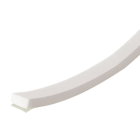 M-D Building Products 02733 3/16 in. x 3/8 in. x 17 ft. White Foam Window Seal for Small Gaps