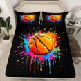 thumbnail image 2 of Castle Fairy Boys Girls Basketball Gamer Queen Sheet Sets,Sport Gamer Bed Set, 2 of 7