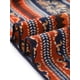 thumbnail image 5 of Falda larga bohemia con volantes de cintura alta floral para mujer INSPIRE CHIC XL azul oscuro, 5 of 6