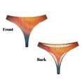 thumbnail image 3 of Fotbe yellow orange and teal Tanga Sin Costuras para Mujer con Estampado – Panties Invisibles, Transpirables y Cómodos para Uso Diario-X-Large, 3 of 6