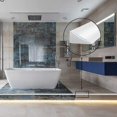 thumbnail image 5 of 39inch/1m White Shower Barrier And Silicone Retention System, Anti-overflow Shower Threshold Dam Self-adhesive Rubber Water Bar, 5 of 5