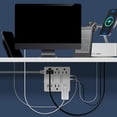 thumbnail image 3 of LIDER Extensor de Contactos con 6 Receptáculos, USB-A y 2 USB-C, Clavija Plana Ultra-Delgada con Ext, 3 of 8